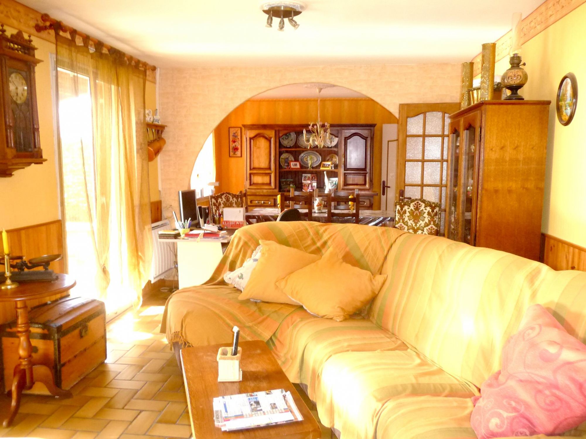 Maison plain pied, 3 chambres, double garage, piscine sur 964m²,CESTAS REJOUIT